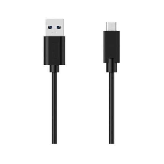 Cable de datos Ewent EC1042 USB-A a USB-C 1m USB 3.2 Negro
