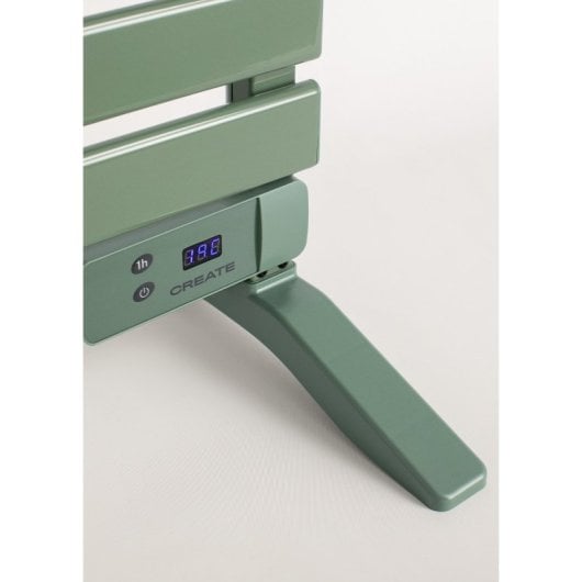 Secador de toallas Create 500W 3 en 1 Programable LCD Bajo Consumo Montaje Pared