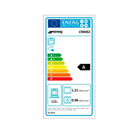 Fogão Smeg Symphony C9IMX2 5 zonas Indução, Forno Multifunções 115L Aço Inoxidável