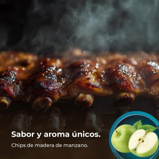 Chips de manzano Cecotec Smokin' Apple Chips 470g para Air Fryer e Ahumadores