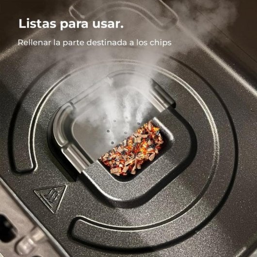 Chips de manzano Cecotec Smokin' Apple Chips 470g para Air Fryer e Ahumadores