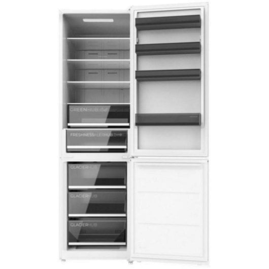 Cecotec Bolero CoolMarket Combi 409L Frigorífico 185cm Clase E Blanco No Frost Inverter