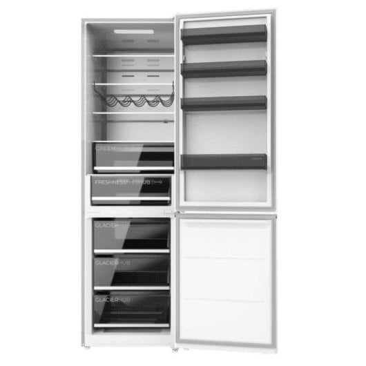 Frigorífico Combi Cecotec Bolero CoolMarket Combi 456 Total No Frost 201cm 456L E Inox Display