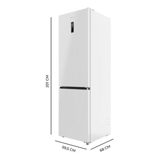 Réfrigérateur Combiné Cecotec Bolero CoolMarket 456L Total No Frost 201 cm Classe C Blanc