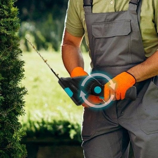 Cortasetos Cecotec TitaniumSword 2000 Hand Cuchillas Titanio Batería 7,2V