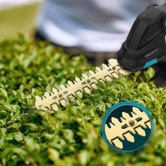 Cortasetos Cecotec TitaniumSword 2000 Hand Cuchillas Titanio Batería 7,2V