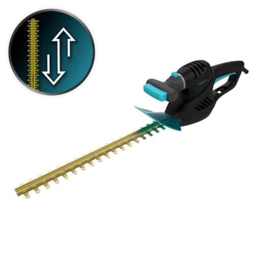 Cortasetos Cecotec TitaniumSword 450 45cm Cuchillas Titanio Mango Rotatorio Seguridad