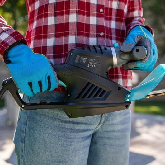 Cortasetos Cecotec TitaniumSword 450 45cm Cuchillas Titanio Mango Rotatorio Seguridad