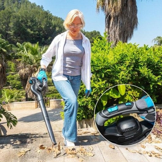 Soplader Cecotec AirForce 2in1 3000W 21V 4Ah 300km/h 800m³/h Ultralight