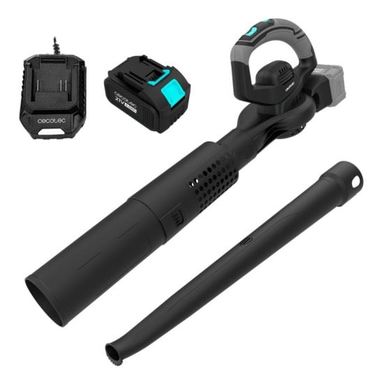 Soplader Cecotec AirForce 2in1 3000W 21V 4Ah 300km/h 800m³/h Ultralight