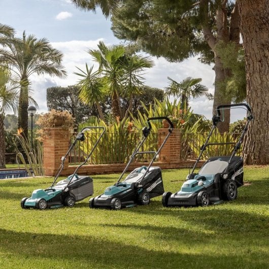 Cortacésped Cecotec Terrenator 330 Flex 1200W 33cm 3 Alturas BeltDrive Depósito 30L