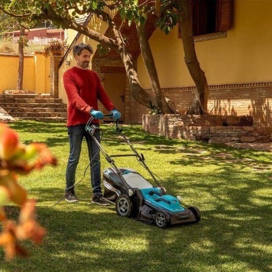 Cortacésped Cecotec Terrenator 460 Flex Z 2000W 46cm Automático 4in1 BeltDrive