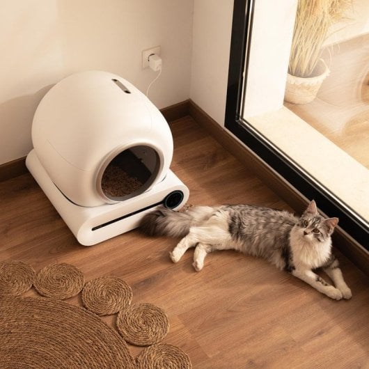 Arenero Cecotec Pumba 8500 CleanKitty Smart autolimpieza wifi 65L sensor infrarrojos