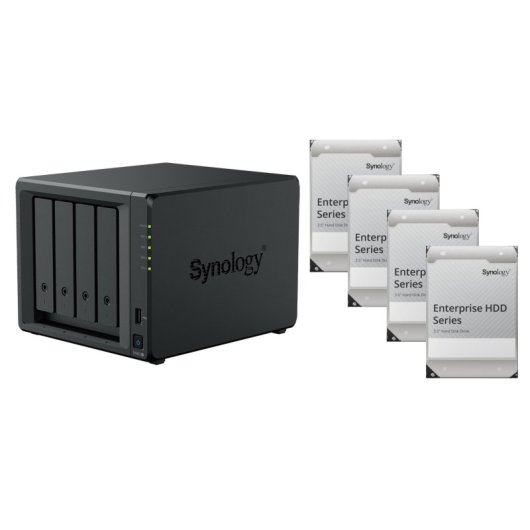 Synology DS925+ (32GB RAM) con 4x 4TB HAT Enterpr