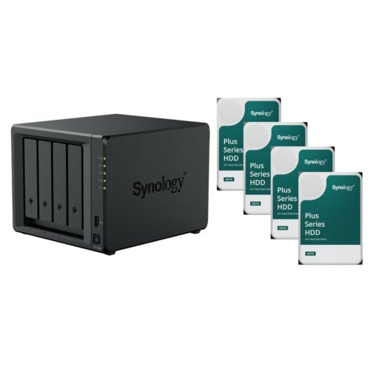 Synology DS925+ (32GB RAM) con 4x 12TB HAT PLUS