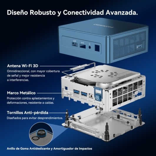 Mini PC GEEKOM Mini IT12 Intel Core i7-1280P 32GB 1TB SSD Windows 11 Pro