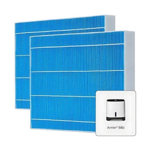 Almohadilla de evaporación MEACO Armin 300ml Pack 2 Unidades Antimicrobiano Larga Duración