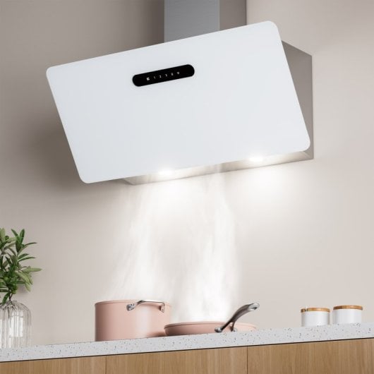Exaustor Ciarra AWW9736K Condutas e Recirculação 90cm Wi-Fi Alumínio e LED