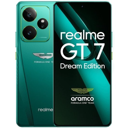 Realme GT 7 Aston Martin 16GB 512GB IA 6.78" 120W 7000mAh + Regalo Auriculares Air7 Pro