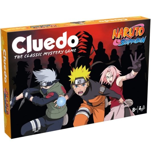 Juego de mesa Winning Moves Cluedo Naruto Edición especial 2-6 jugadores 45min