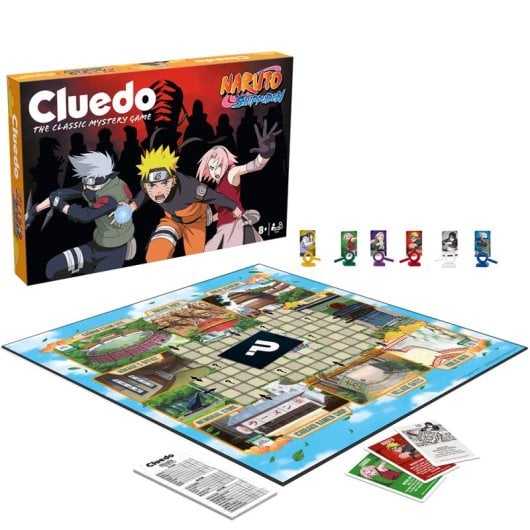 Juego de mesa Winning Moves Cluedo Naruto Edición especial 2-6 jugadores 45min