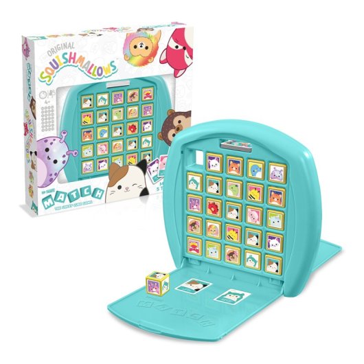 Juego de cartas Winning Moves Squishmallows Top Trumps Match multilingüe para 2+ jugadores