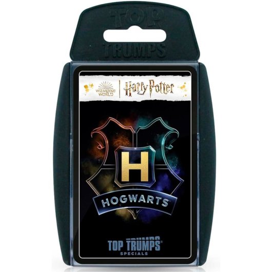 Movimentos Vencedores Top Trumps Harry Potter Hogwarts Heroes Jogo de Cartas Portátil Inglês
