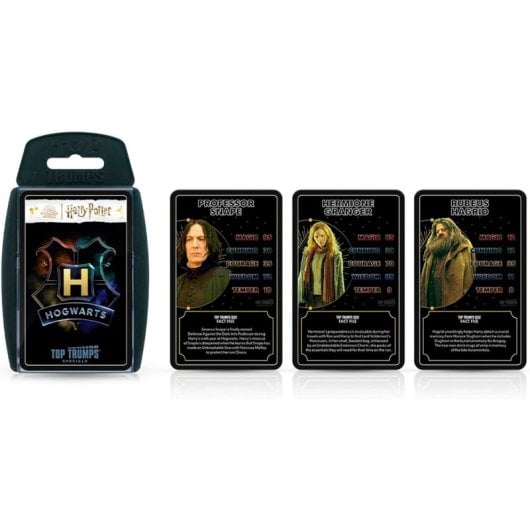 Movimentos Vencedores Top Trumps Harry Potter Hogwarts Heroes Jogo de Cartas Portátil Inglês