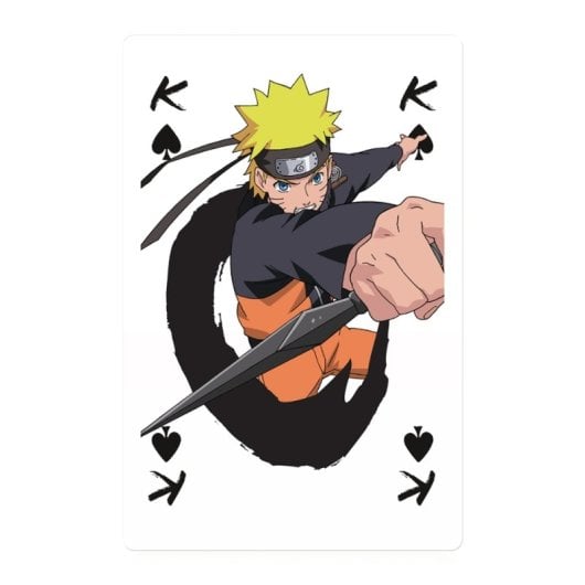 Baraja de cartas Winning Moves Waddingtons No.1 Naruto diseños exclusivos coleccionista