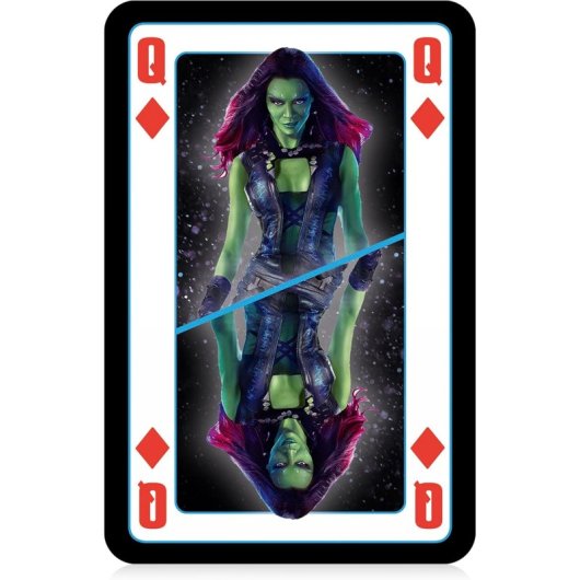 Baraja de Cartas Marvel Guardians of the Galaxy Winning Moves 54 Cartas Coleccionista