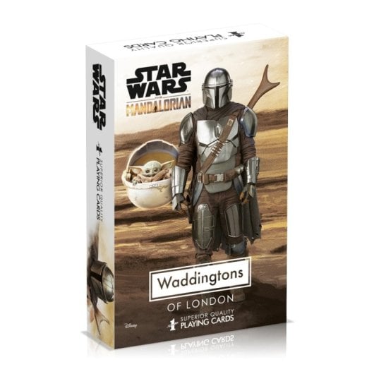 Baraja Star Wars The Mandalorian Winning Moves Waddingtons No.1 Ilustraciones Premium Coleccionista