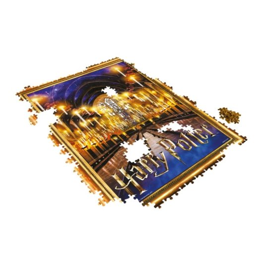 Rompecabezas Winning Moves Gran Salón Harry Potter 500 piezas alta resolución