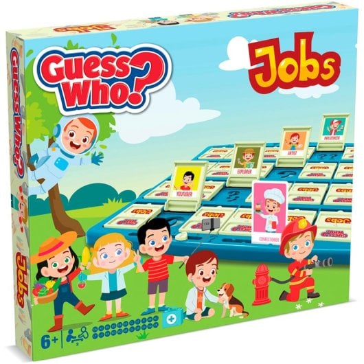 Juego de mesa Guess Who Winning Moves 2 Jugadores Temática Profesiones Educa Lógica