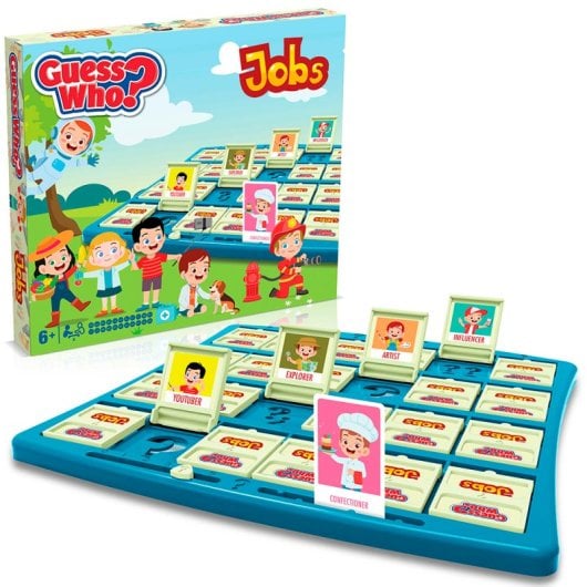 Juego de mesa Guess Who Winning Moves 2 Jugadores Temática Profesiones Educa Lógica