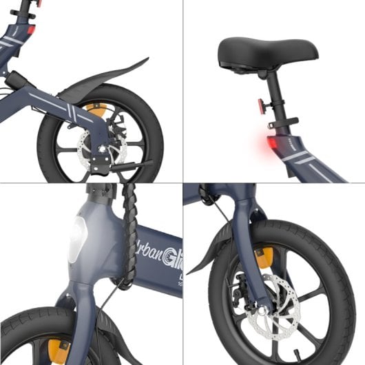 Vélo électrique pliable UrbanGlide Bike LINX 160, 350 W, autonomie de 40 km, IPX5, 16 pouces