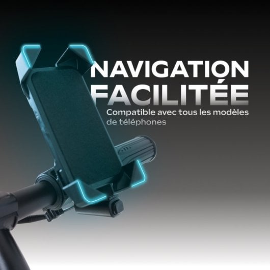 Bicicleta eléctrica UrbanGlide eBike 140 Bleu 14? 250W 25km/h Bluetooth LED