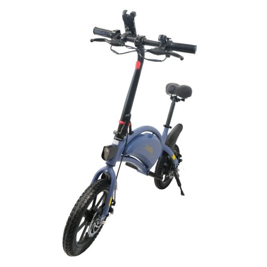 Bicicleta eléctrica UrbanGlide eBike 140 Bleu 14? 250W 25km/h Bluetooth LED