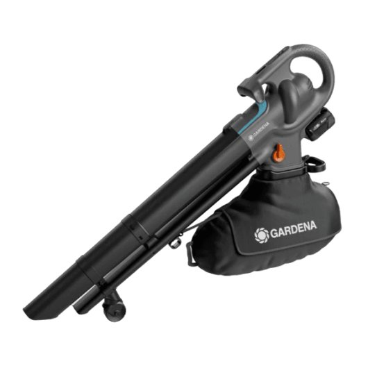 Soprador manual de iões de lítio Gardena PowerJet 18 V P4A 19 V, sopro/sucção, 2,5 Ah