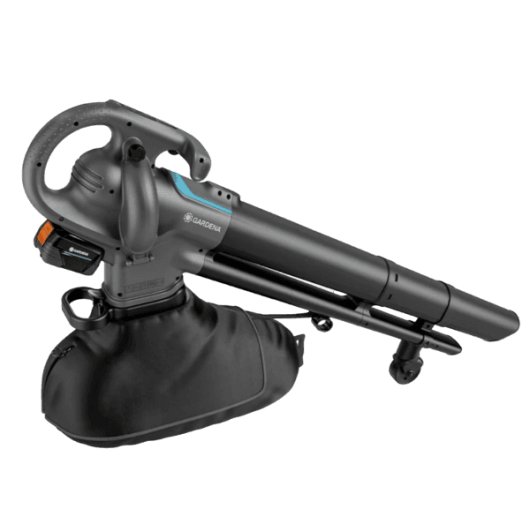 Soprador manual de iões de lítio Gardena PowerJet 18 V P4A 19 V, sopro/sucção, 2,5 Ah