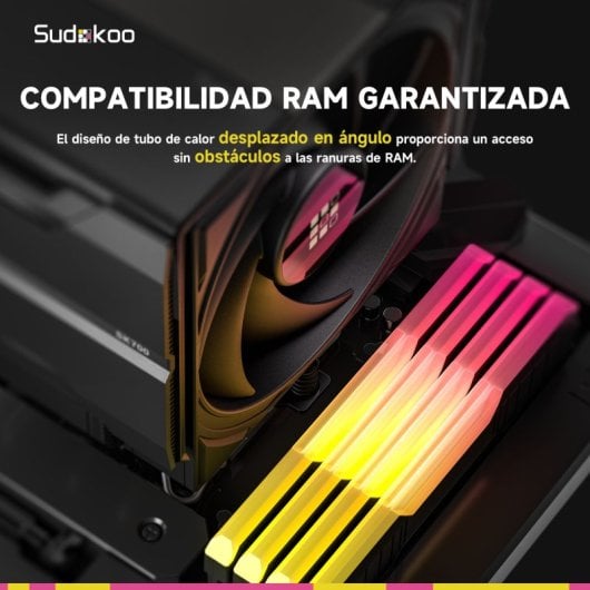 Sudokoo Socket AM5 SK700 220 W Overclocking Refroidissement par air Flux amélioré