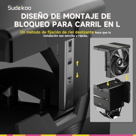 Sudokoo Socket AM5 SK700 220 W Overclocking Refroidissement par air Flux amélioré