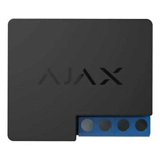 Interruptor Inteligente Ajax Relay Negro 7-24Vdc IP20 Relé inalámbrico horizontal