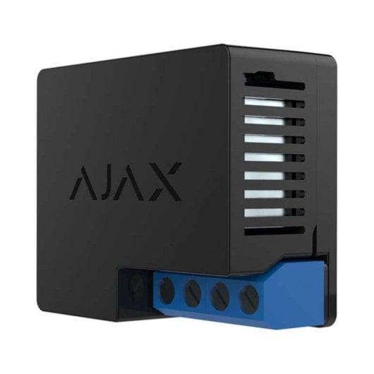 Interruptor Inteligente Ajax Relay Negro 7-24Vdc IP20 Relé inalámbrico horizontal
