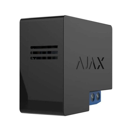 Interruptor Inteligente Ajax Relay Negro 7-24Vdc IP20 Relé inalámbrico horizontal