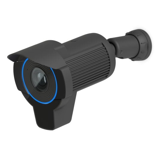 Câmara IP Ubiquiti AI LPR com zoom ótico de 3x para ambientes interiores/exteriores e visão avançada