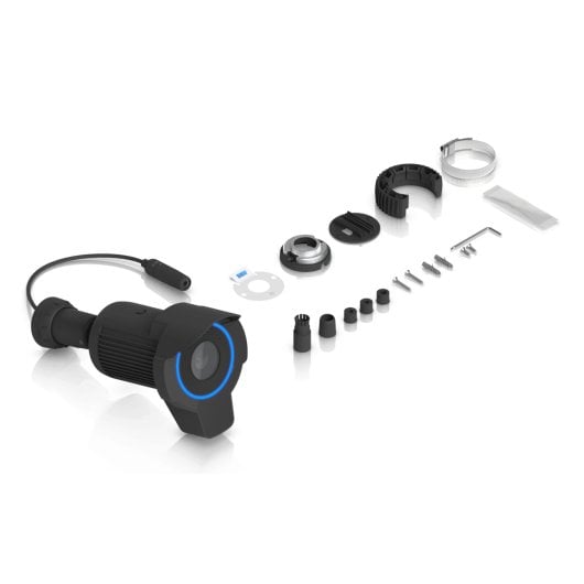 Câmara IP Ubiquiti AI LPR com zoom ótico de 3x para ambientes interiores/exteriores e visão avançada