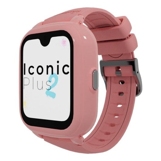 SaveFamily Iconic Plus 2 4G GPS WiFi 1.78" Full HD Tactile Rose Taille Unique Étanche IP67 SOS