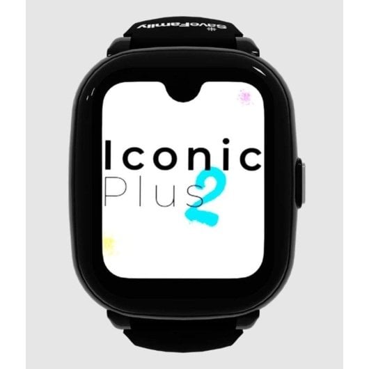 SaveFamily Iconic Plus 2 4G WiFi GPS 1.78" Full HD Nero Taglia Unica IP67 SOS