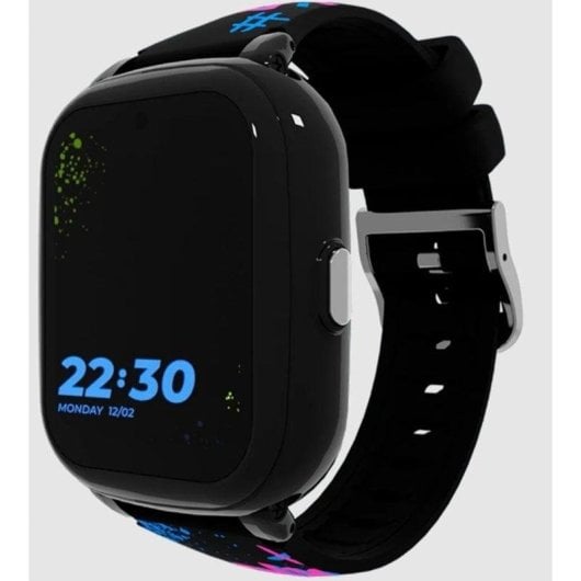 SaveFamily Iconic Plus 2 4G GPS 1.78" Touchscreen Schwarz/Multi Einheitsgröße IP67 SOS Gesichtserkennung