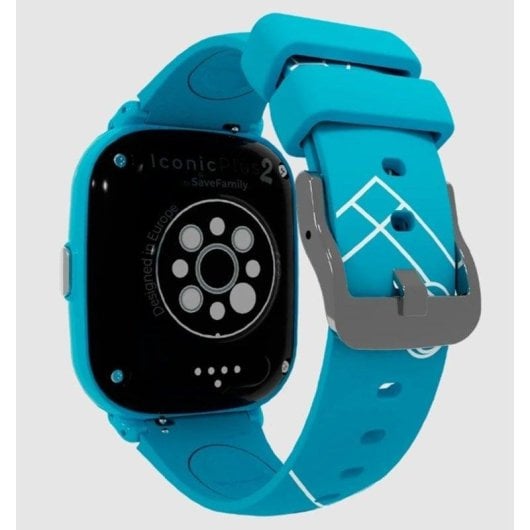 SaveFamily Iconic Plus 2 4G GPS WiFi 40mm Touchscreen Blu IP67 Bambini S Sblocco Faciale SOS